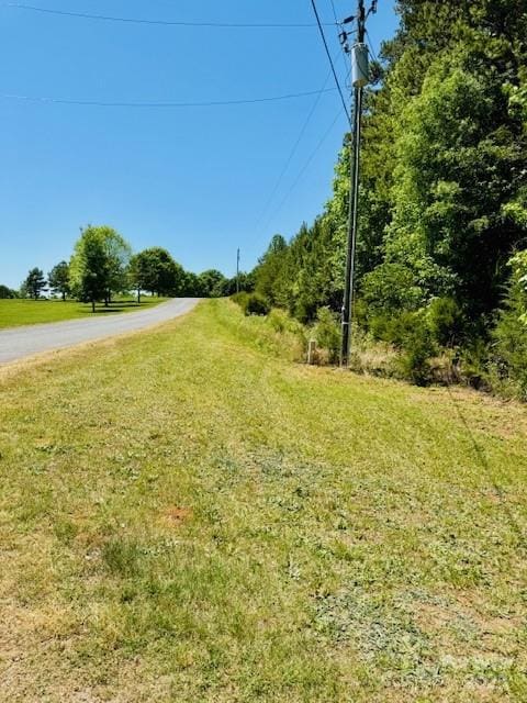 view of road