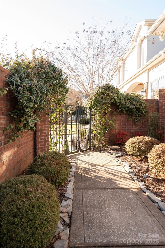 view of gate