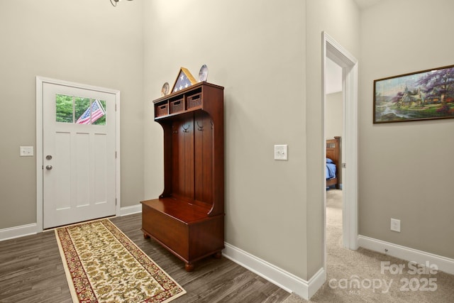 view of mudroom