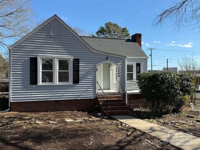 view of front of house