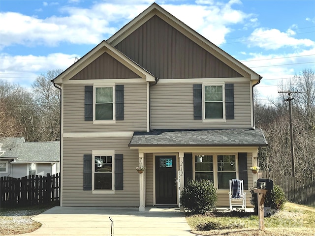 view of front of house