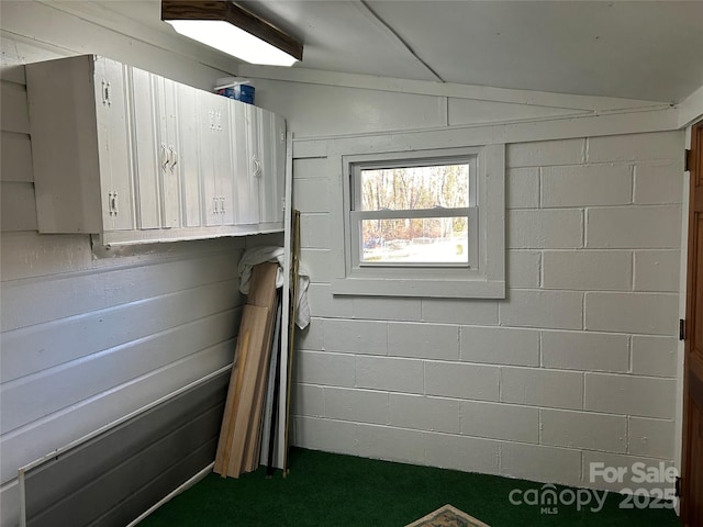 view of laundry area