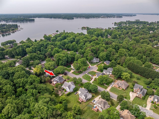 133 Castaway Trl, Mooresville, NC 28117 - aerial view of a large body of water