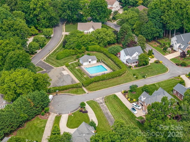 133 Castaway Trl, Mooresville, NC 28117 - aerial view of property and surrounding area with nearby suburban area and a pool area
