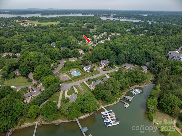 133 Castaway Trl, Mooresville, NC 28117 - aerial view of property's location with a nearby body of water
