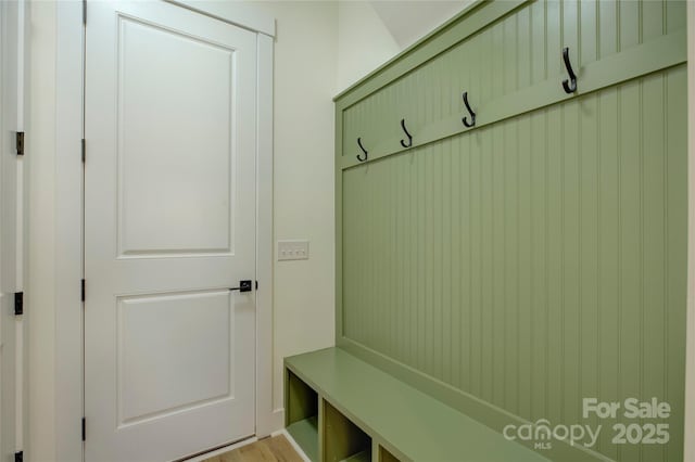 view of mudroom