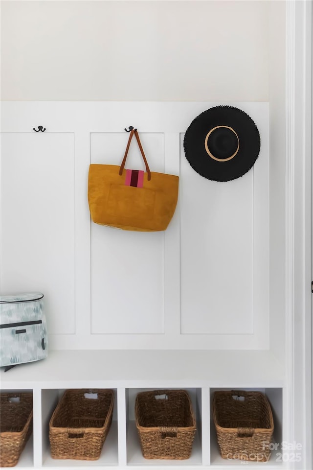 view of mudroom