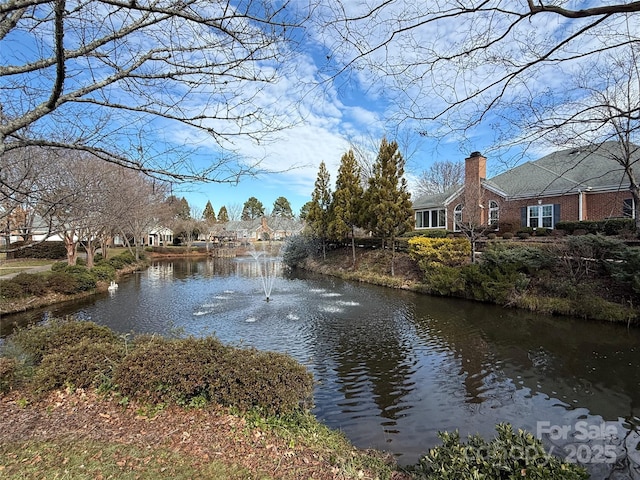 property view of water