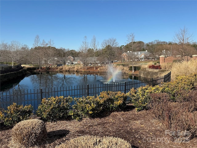 property view of water