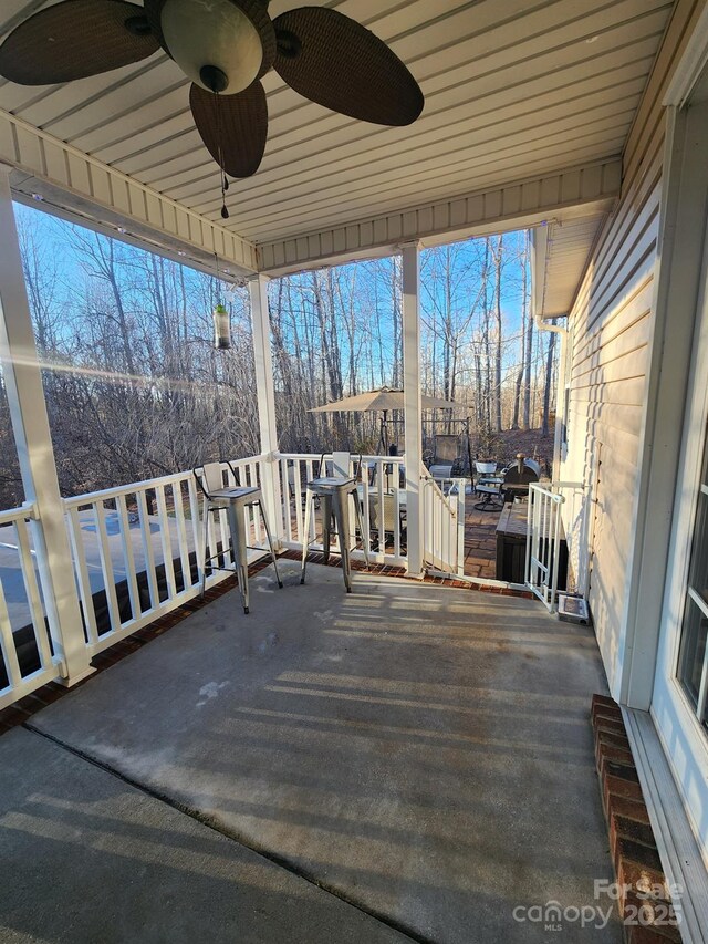 306 Bluegill Ln, Statesville, NC 28625 - view of wooden deck