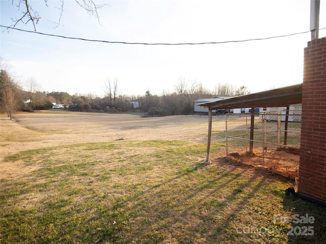 view of yard