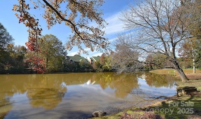 property view of water