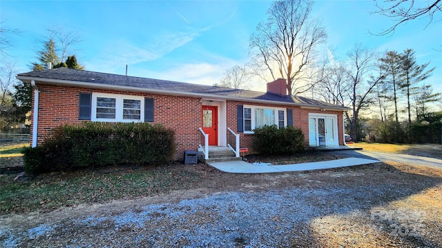 view of ranch-style house