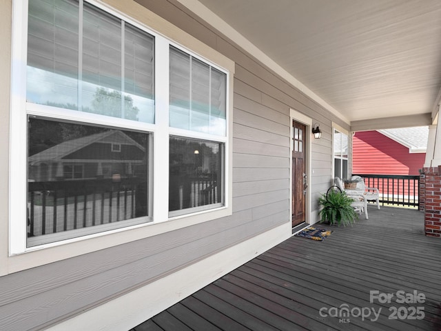 9 Hyde Park Pl, Arden, NC 28704 - view of wooden porch