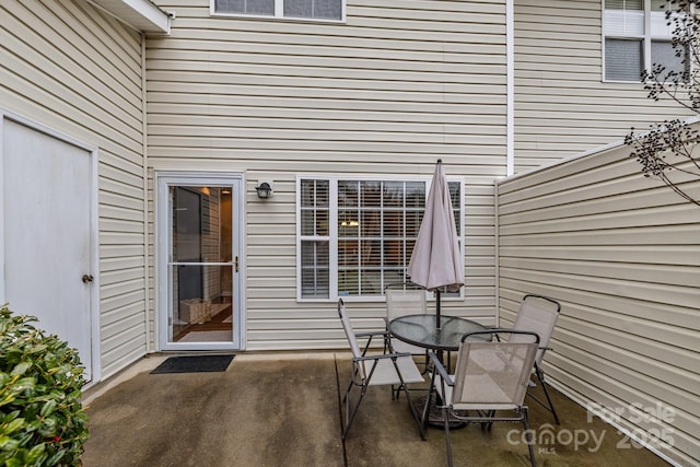 view of patio / terrace