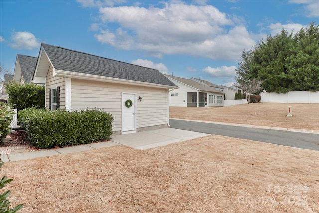 view of ranch-style home