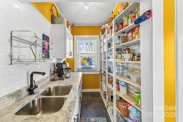 pantry with sink