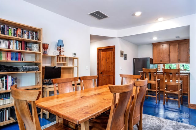 view of dining space