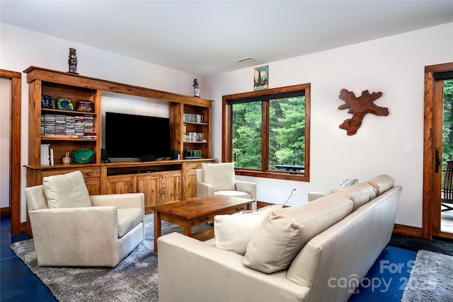 view of living room