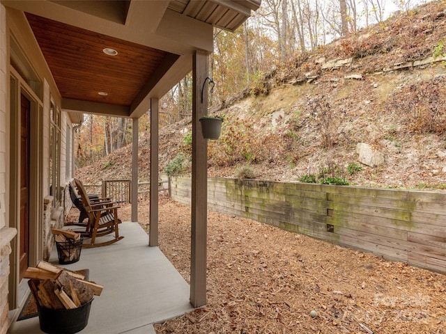 view of yard featuring a patio area