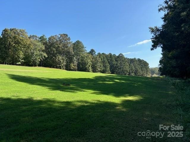 view of community with a lawn