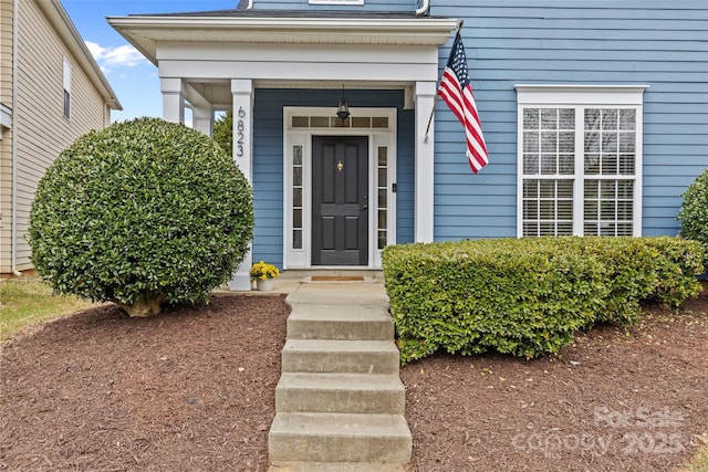 view of property entrance