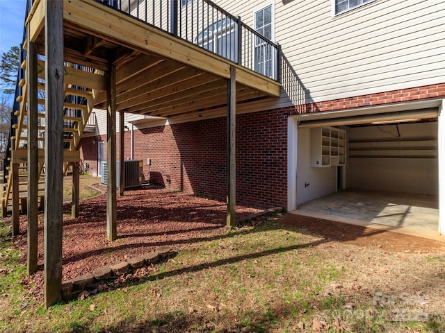 view of patio / terrace featuring cooling unit