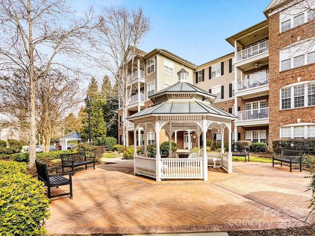 surrounding community featuring a gazebo