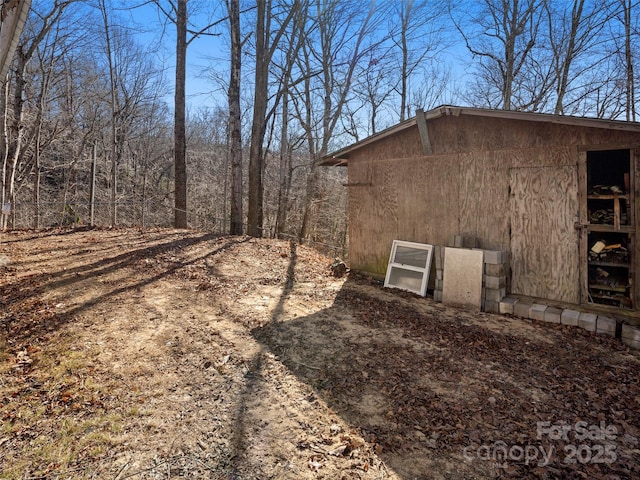 view of property exterior