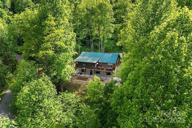 108 Oak Winds Dr Unit 202S, Old Fort, NC 28762 - view of subject property with a heavily wooded area