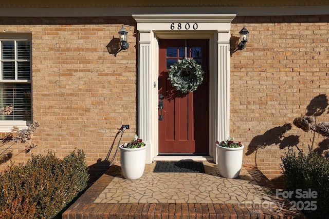 view of entrance to property