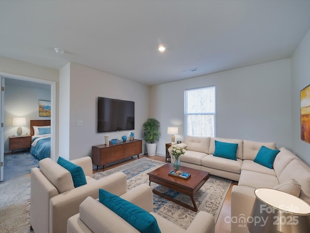 view of living room