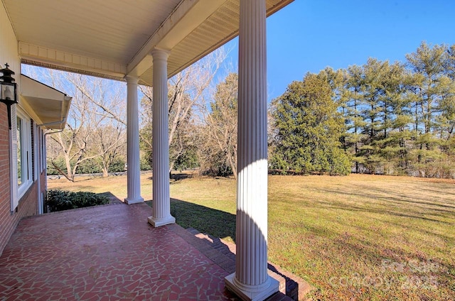 view of patio