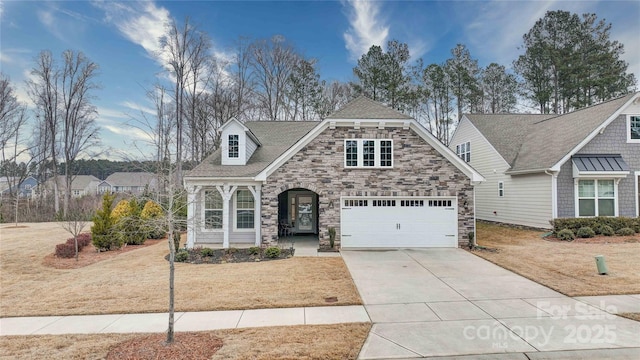 201 Picasso Trl, Mount Holly, NC 28120 - view of front facade featuring a garage and a front lawn