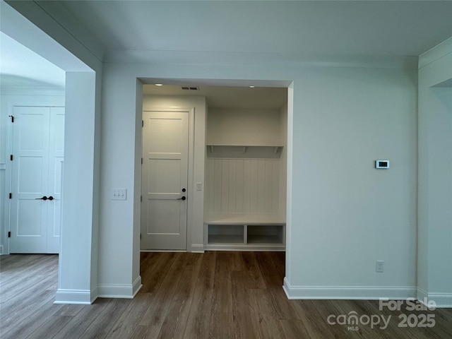 closet with visible vents