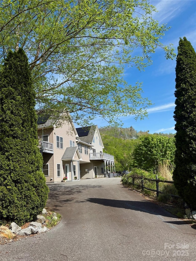 exterior space with driveway