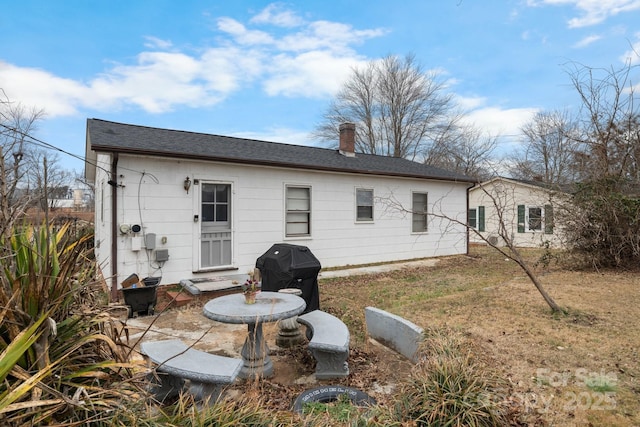 view of rear view of house