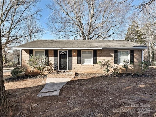 view of ranch-style house