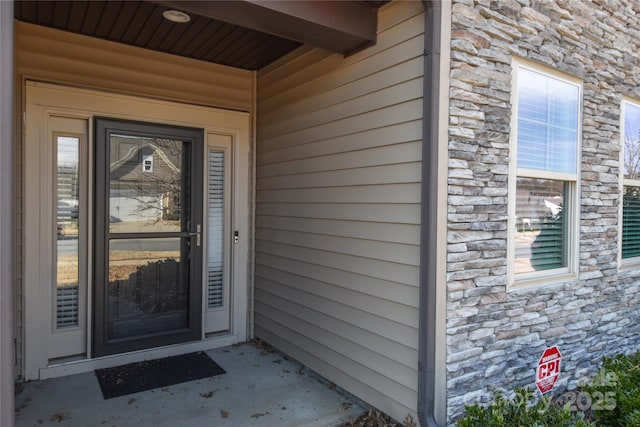 view of entrance to property