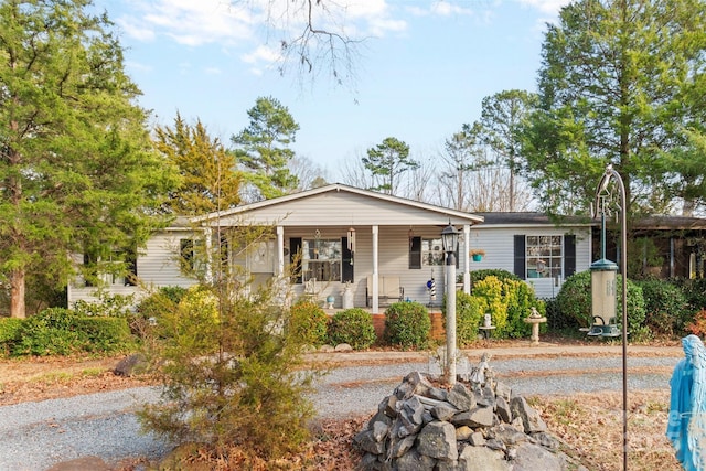 view of front of house