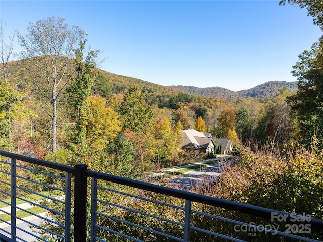 property view of mountains