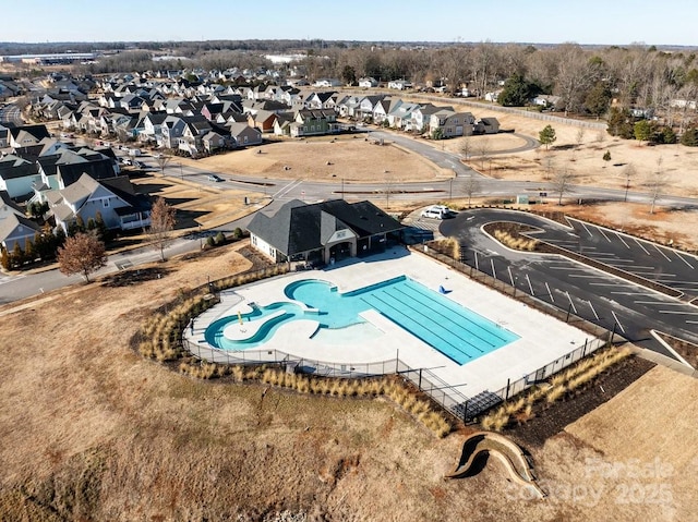 view of pool