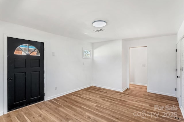 entryway featuring light hardwood / wood-style flooring