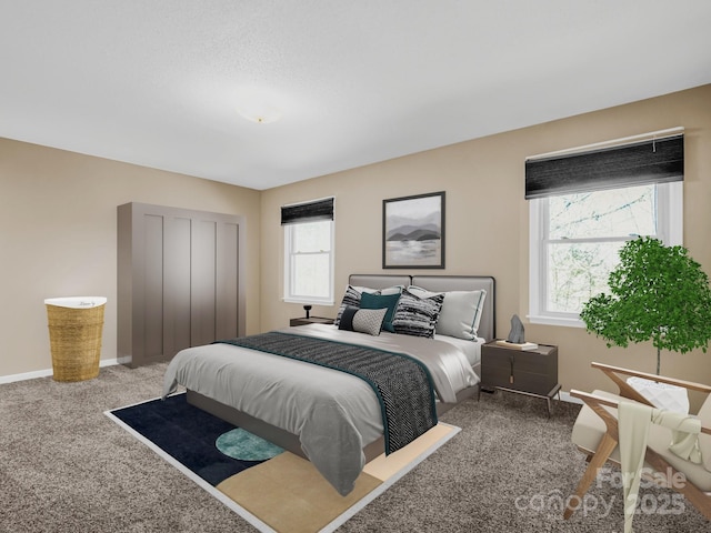 60 Vista View Ct, Etowah, NC 28729 - carpeted bedroom with baseboards