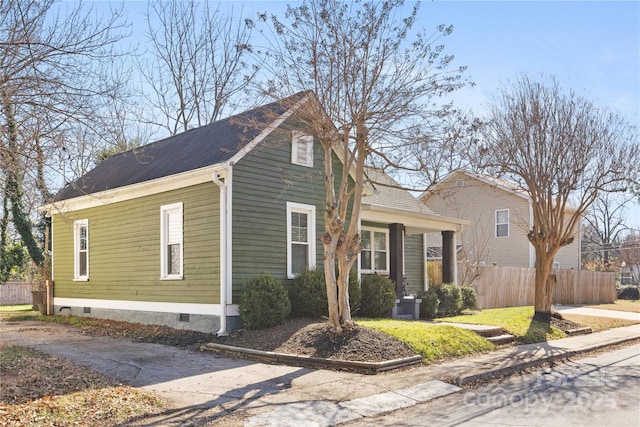 view of front of house