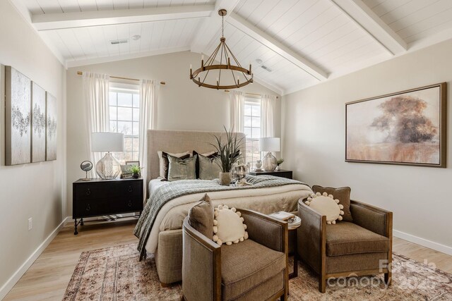 Lot11 Mayes Meadow Drive Devonshire, Cornelius, NC 28078 - bedroom with a chandelier and light wood finished floors