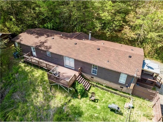 68 Vacation Dr, Whittier, NC 28789 - view from above of property