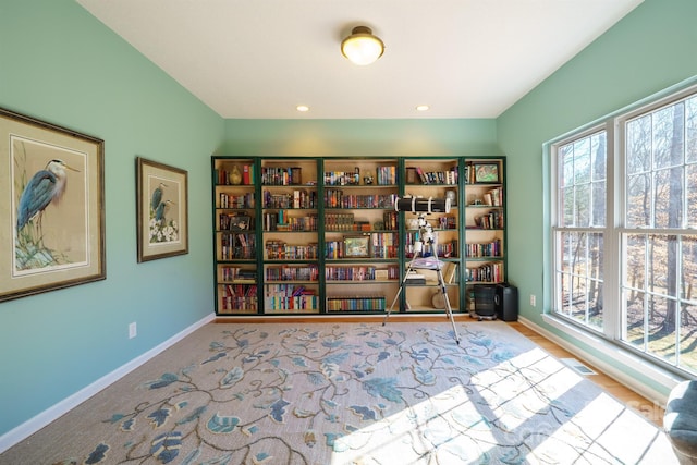 view of sitting room