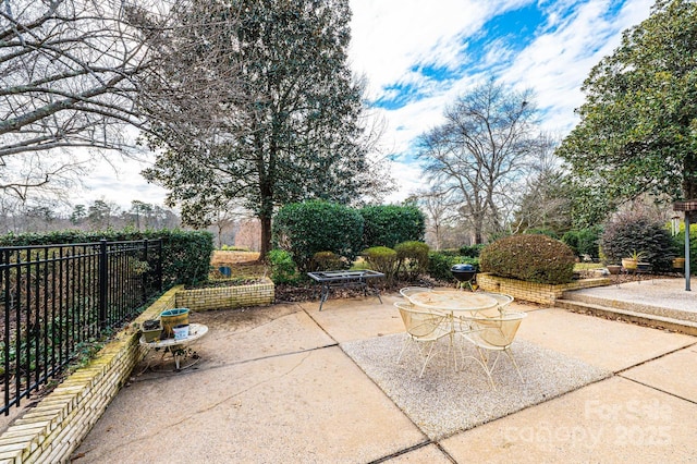 view of patio