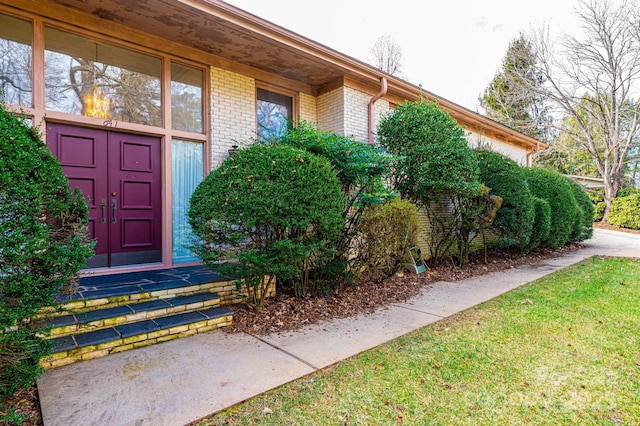 view of property entrance